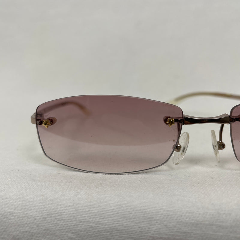 00s Christian Dior Star Studded Sunglasses