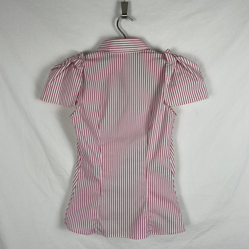 SS14 Prada Pin Stripe Short Sleeve Button Up