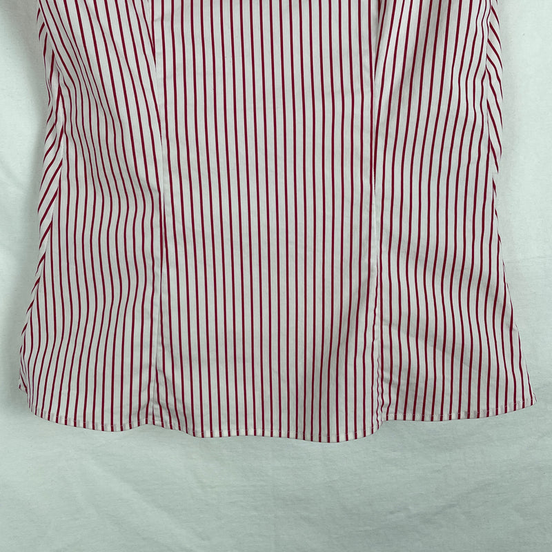 SS14 Prada Pin Stripe Short Sleeve Button Up
