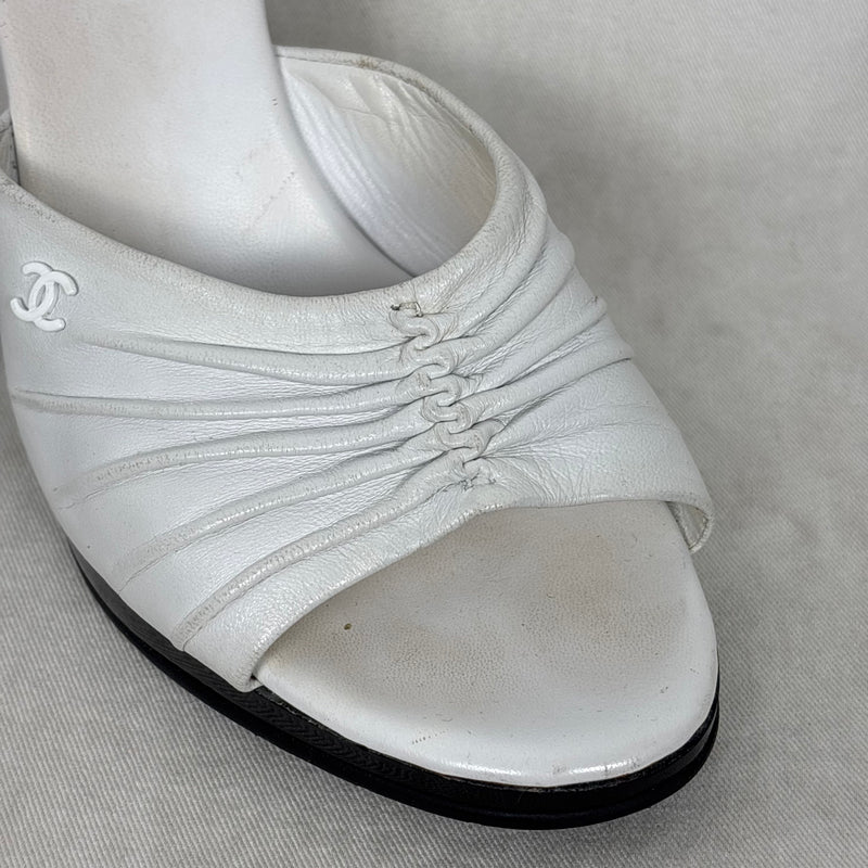 SS21 Chanel Leather Mules