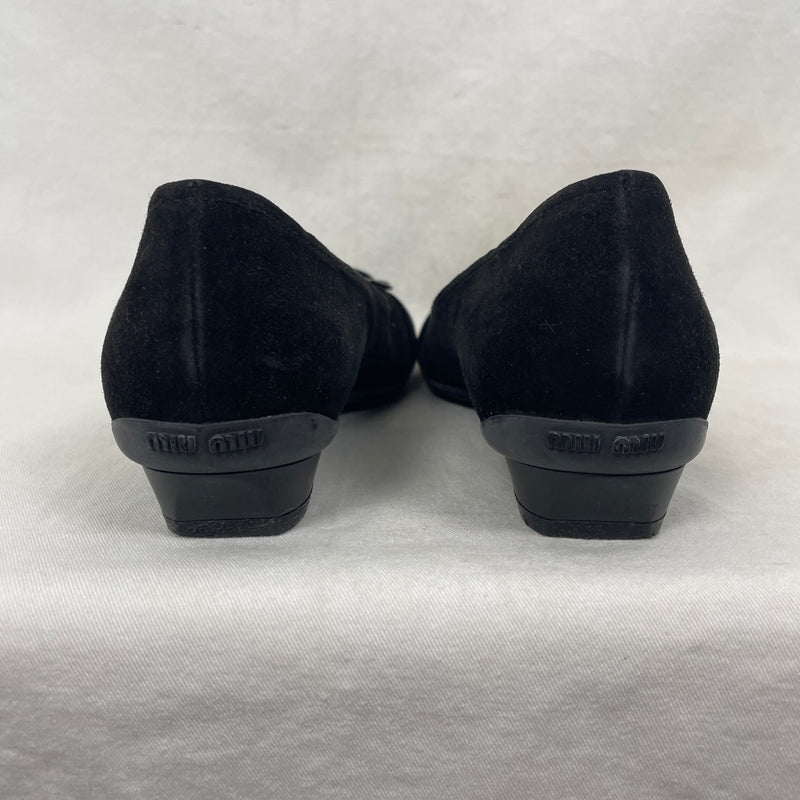 Miu Miu Suade Ballet Flats