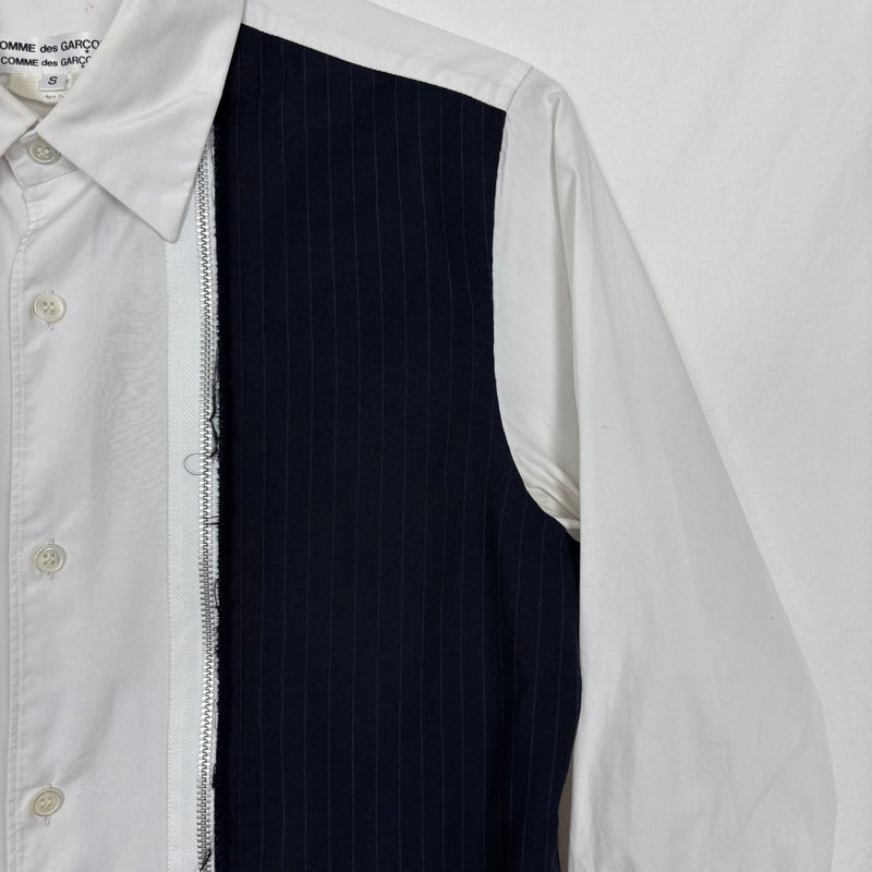 Comme Des Garcons Hybrid Deconstruction Zip Shirt