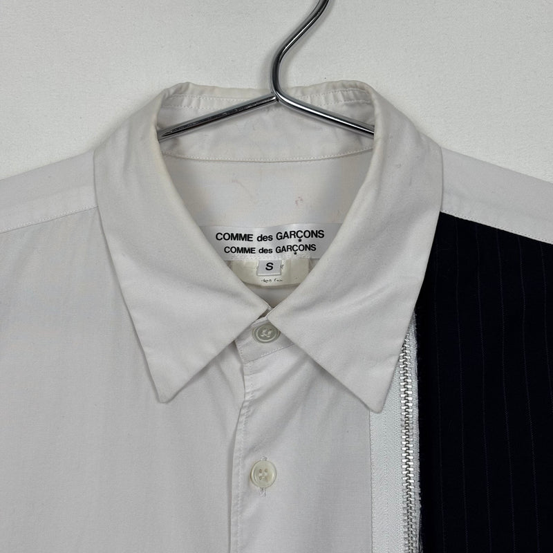 Comme Des Garcons Hybrid Deconstruction Zip Shirt