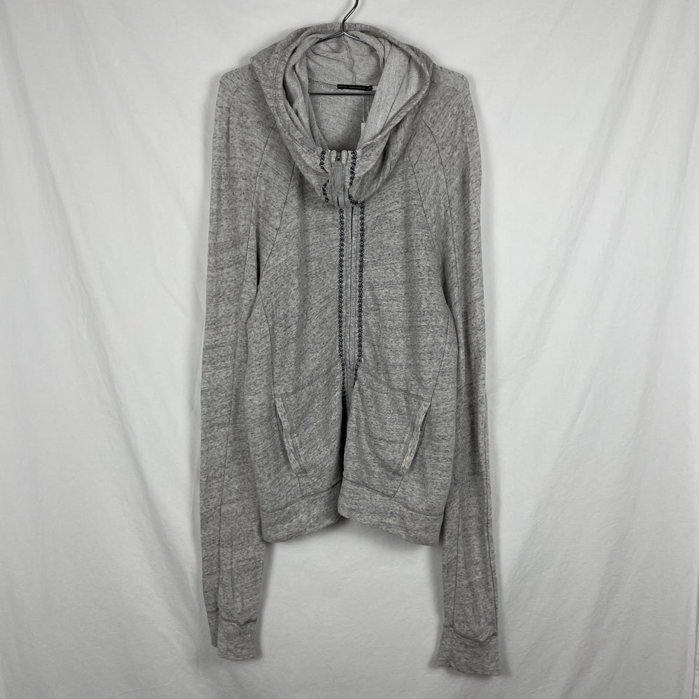 Marithé +François Gibaud Lightweight Zip Up Hoodie