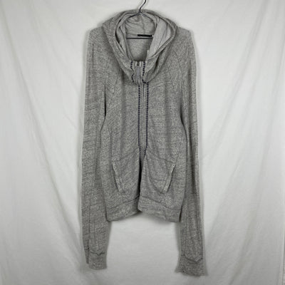 Marithé +François Gibaud Lightweight Zip Up Hoodie
