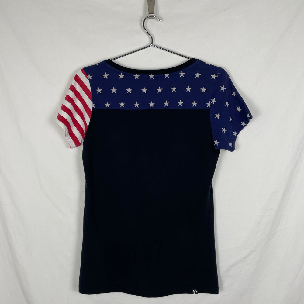 Hysteric Glamour USA Flag Pint T-Shirt