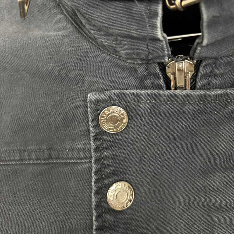 00s Dsquared Military Button Up Jacket