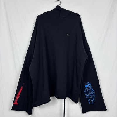 FW21 Raf Simons Oversized Printed Hoodie