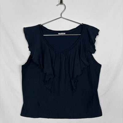 SS08 Miu Miu Ruffled Tank Top