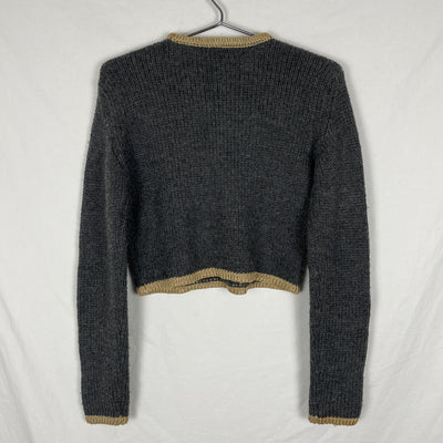 Dolce & Gabbana Cropped Knit Sweater
