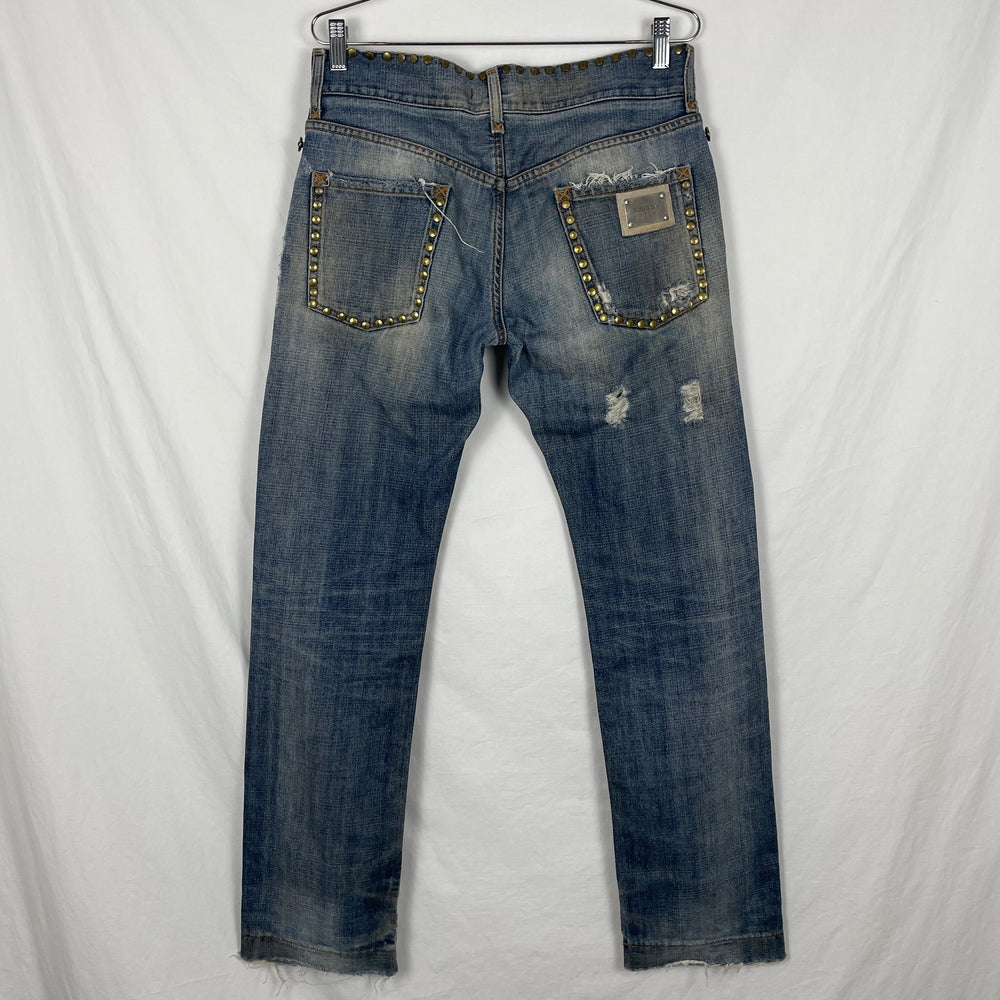 00s Dolce & Gabbana Studded Jeans