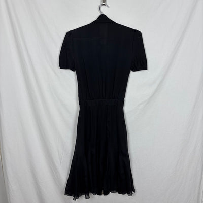 Dsquared2 Silk D-Ring Midi Dress