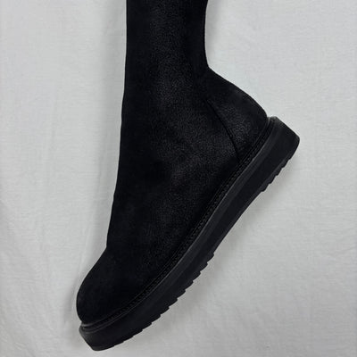 2015 Rick Owens Lambskin Creeper Boots