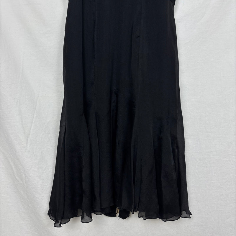 Dsquared2 Silk D-Ring Midi Dress