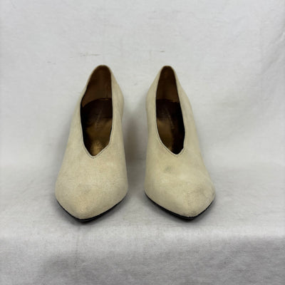 Balenciaga By Nicolas Ghesquière Suede V-cut Pumps