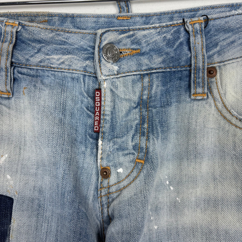 00s Dsquared Mini Jean Shorts