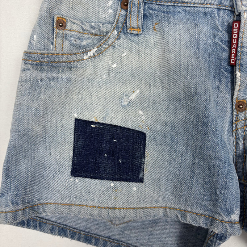 00s Dsquared Mini Jean Shorts