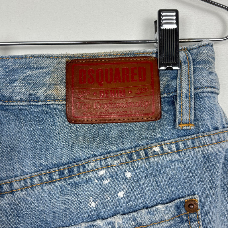 00s Dsquared Mini Jean Shorts