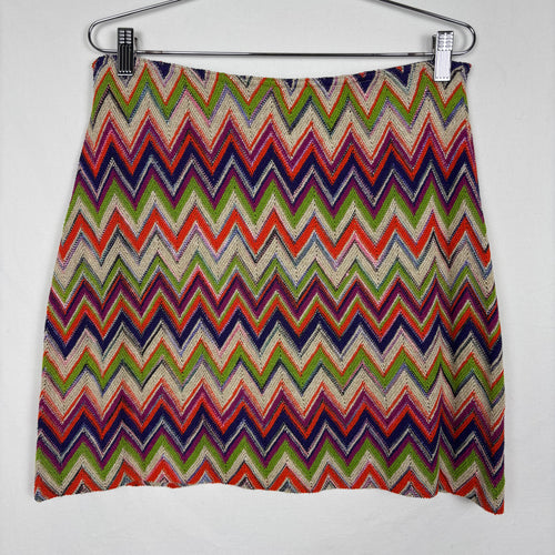 Missoni Zig Zag Stripe Knit Skirt