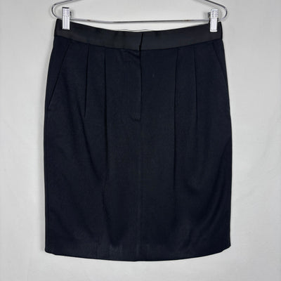 Celine By Phoebe Philo Pleated Pencil Skirt