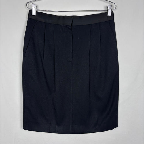 Celine By Phoebe Philo Pleated Pencil Skirt