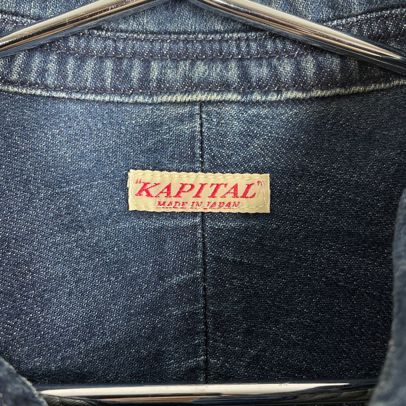 Kapital Pleated Button Up Shirt