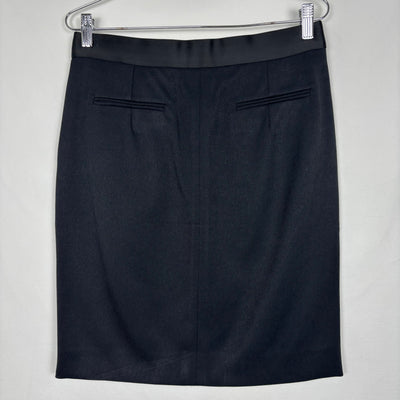 Celine By Phoebe Philo Pleated Pencil Skirt