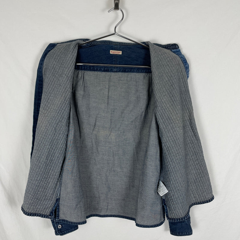 Kapital Pleated Button Up Shirt
