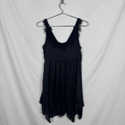 5351 Pour Les Femmes Lace Trim Slip Dress