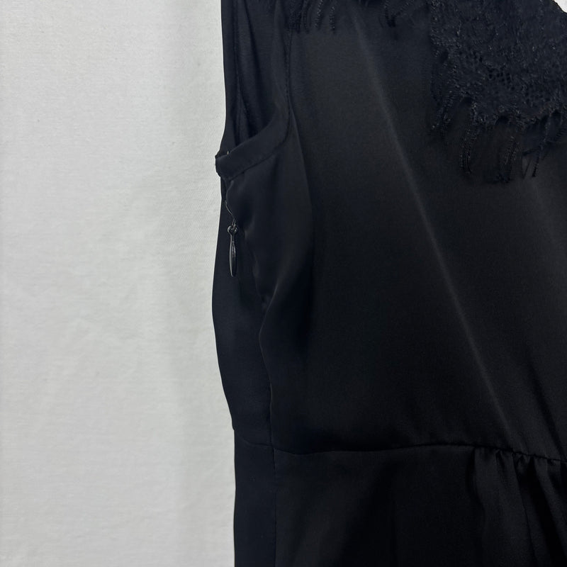 5351 Pour Les Femmes Lace Trim Slip Dress