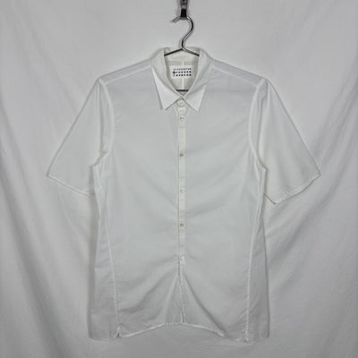 Maison Margiela Classic Short Sleeve Button Up Blouse