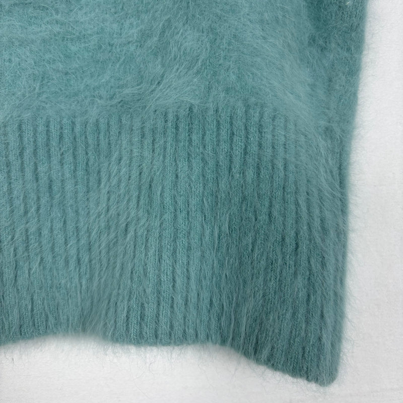 90s Blumarine Cropped Mohair Shirt