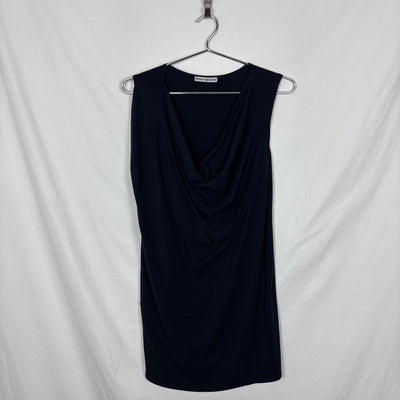 Issey Miyake Asymmetrical Draped Neck Dress