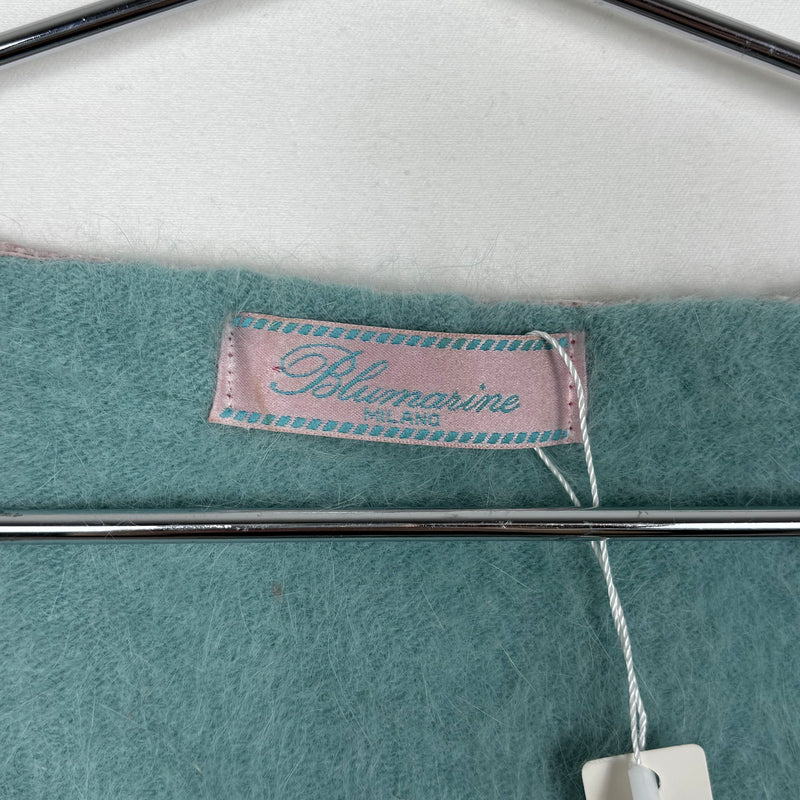 90s Blumarine Cropped Mohair Shirt