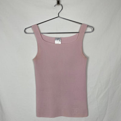 SS05 Chanel Ribbed Tank Top
