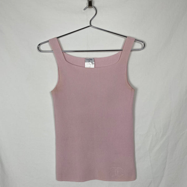 SS05 Chanel Ribbed Tank Top
