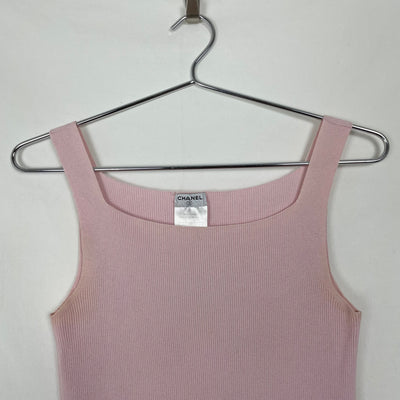 SS05 Chanel Ribbed Tank Top