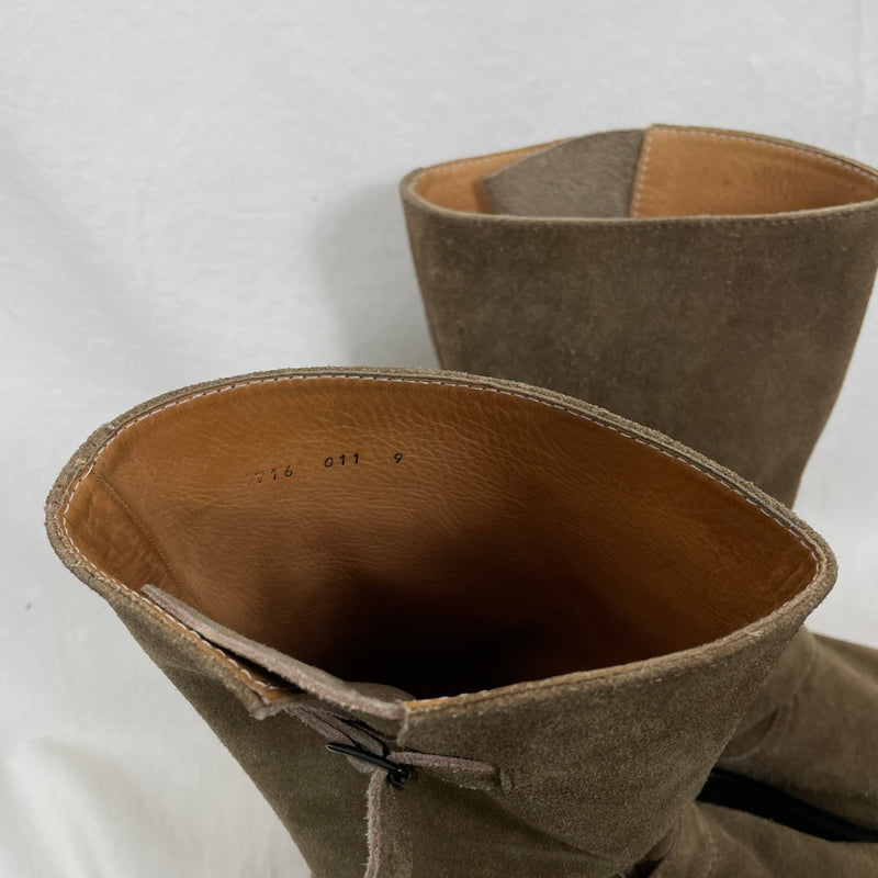 Number Nine Engineer Boot Number (N)ine Suede Leather Engineer Boots – Boketto
