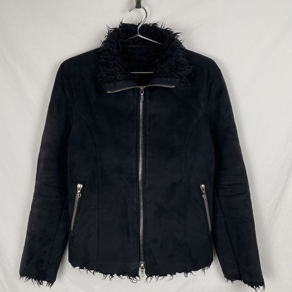 Shellac Faux Mouton Riders Jacket