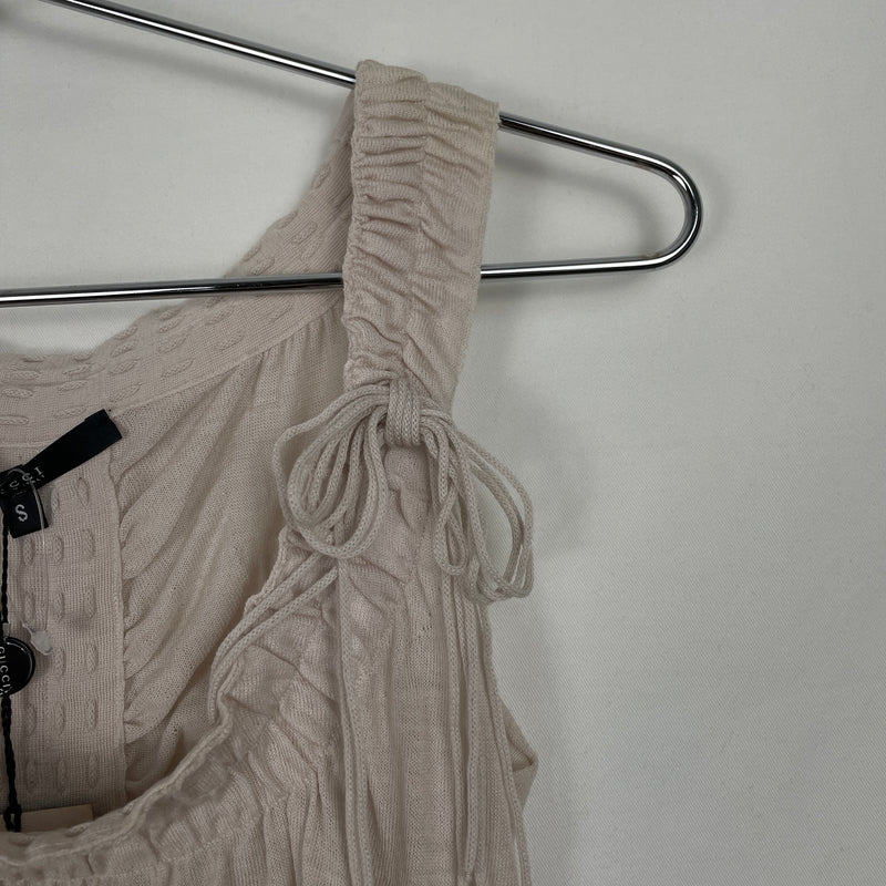 00s Gucci by Tom Ford Ruched Tank Top