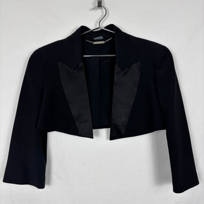 2012 Alexander McQueen Cropped Blazer