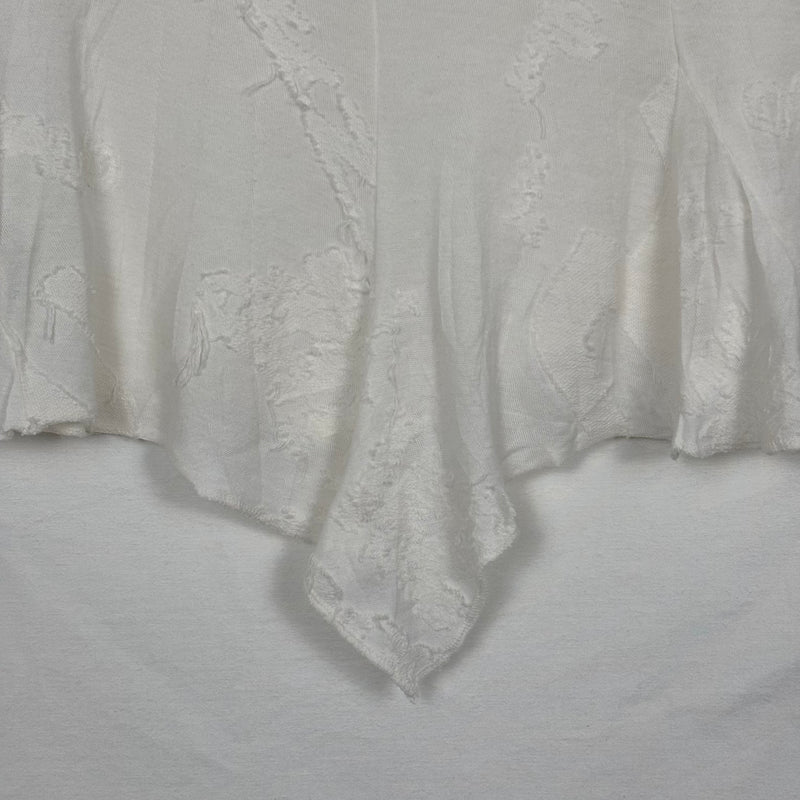 Marithé Francois Girbaud Logo Pattern Crop Top