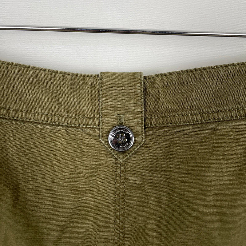 Burberry Military Zip Skirt