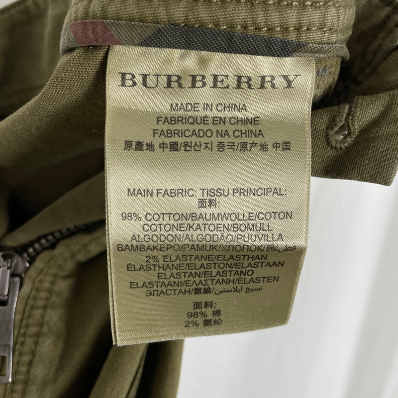 Burberry Military Zip Skirt
