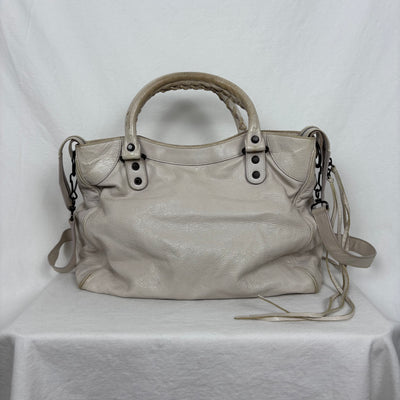 Balenciaga Leather Velo Handbag