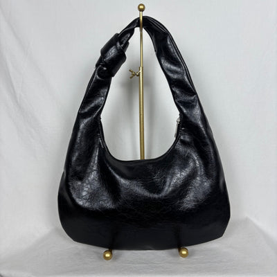 Rivet Underarm Crescent Bag