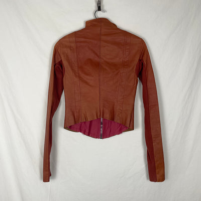 00s Rick Owens Olmar & Marita Era Leather Jacket
