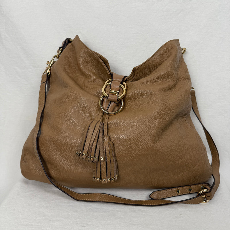 Miu Miu Studded Tassel Shoulder Bag