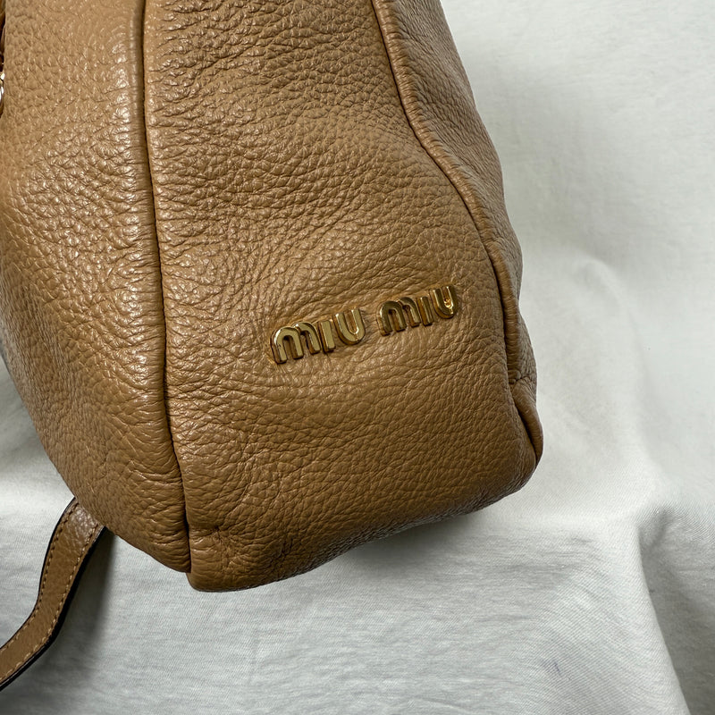 Miu Miu Studded Tassel Shoulder Bag