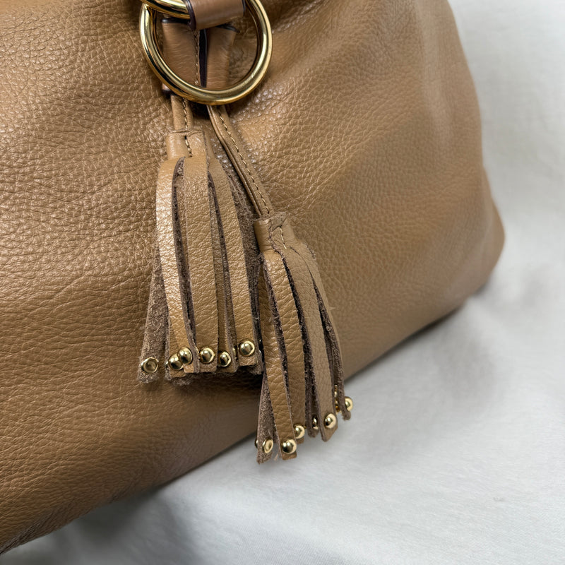 Miu Miu Studded Tassel Shoulder Bag